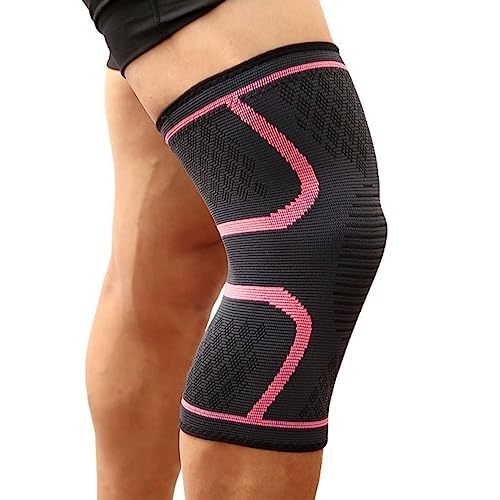 ZONTO Knieschoner 1 Paar Kniepolster Gym Gewichtheben Kniepolster Bandage Bandagen Kniepolster Kompression Kniepolster Ärmel-Pink,3XL ZONTO Knieschoner 1 Paar Kniepolster Gym Gewichtheben Kniepolster Bandage Bandagen Kniepolster Kompression Kniepolster Ärmel-Pink,3XL von ZONTO