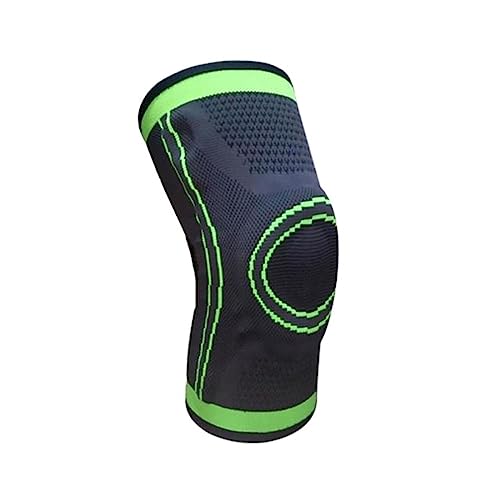ZONTO Knieschoner 1-Paar Kniepolster Kompression Elastische Kniepolster Laufen Basketball Volleyball-Green No Strap,3XL ZONTO Knieschoner 1-Paar Kniepolster Kompression Elastische Kniepolster Laufen Basketball Volleyball-Green No Strap,3XL von ZONTO