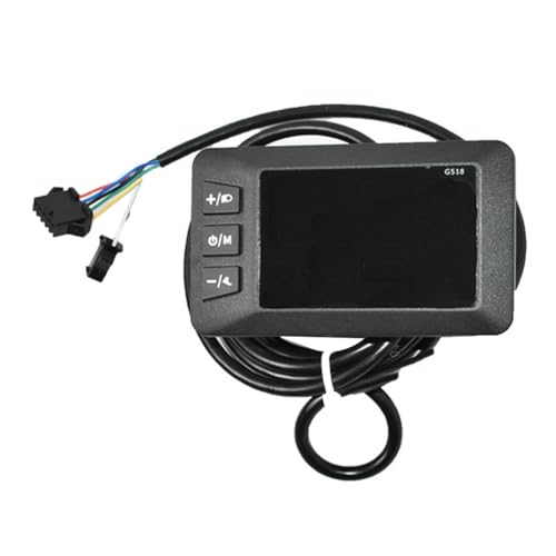 ZONTTR G518 LCD-Farbbildschirm für Elektrofahrräder, universell, 24/36/48/60 V/72 V, Zubehör für Elektrofahrräder von ZONTTR