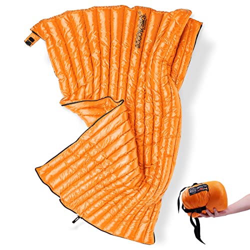 ZOOOBELIVES Ultralight Backpacking 32-50F Down Sleeping Bag - 27oz Ultra Compact 650 Fill Power Envelope Sleeping Bag for Hiking, Camping and Backcountry, Lightweight and Compressible – Alplive T400 ZOOOBELIVES Ultralight Backpacking 32-50F Down Sleeping Bag - 27oz Ultra Compact 650 Fill Power Envelope Sleeping Bag for Hiking, Camping and Backcountry, Lightweight and Compressible – Alplive T400 von ZOOOBELIVES