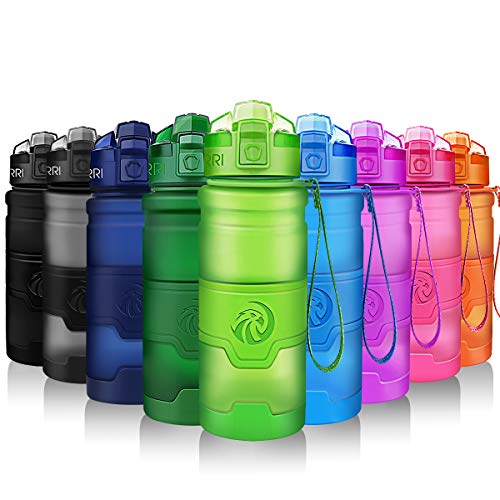 ZORRI Sport Wasserflasche-Trinkflasche Bpa Frei Sportflasche, Grün, Gr.- 1000ml-32oz ZORRI Sport Wasserflasche-Trinkflasche Bpa Frei Sportflasche, Grün, Gr.- 1000ml-32oz von ZORRI