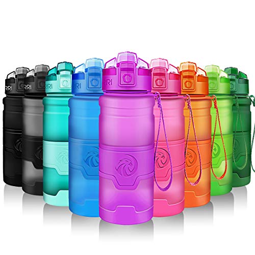ZORRI Sport Wasserflasche-Trinkflasche Bpa Frei Sportflasche, Lila, Gr.- 1000ml-32oz ZORRI Sport Wasserflasche-Trinkflasche Bpa Frei Sportflasche, Lila, Gr.- 1000ml-32oz von ZORRI