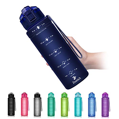 Zounich Trinkflasche Kinder Auslaufsichere 1L/700ml/500ml-BPA frei trinkflaschen Sport Tritan Kunststoff Wasserflasche für Sport, Fahrrad, Schule, kohlensäure geeignet Sportflasche Zounich Trinkflasche Kinder Auslaufsichere 1L/700ml/500ml-BPA frei trinkflaschen Sport Tritan Kunststoff Wasserflasche für Sport, Fahrrad, Schule, kohlensäure geeignet Sportflasche von Zounich