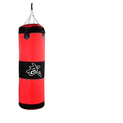 Boxsack Bodybuilding, ungefülltes Boxen, hängendes Stanzen, Sandsackbox, Kickboxen, Kampfsport, Kampf, Karate, Fitness, Schlagtraining, Sandsack Boxing Bag (Color : 100cm) von ZQGTSAX