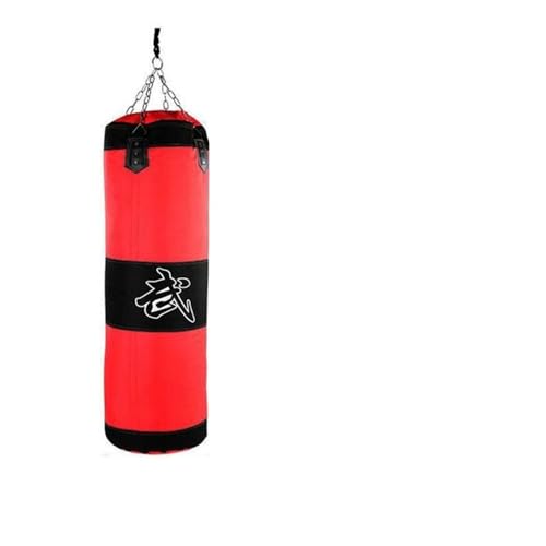 Boxsack Bodybuilding, ungefülltes Boxen, hängendes Stanzen, Sandsackbox, Kickboxen, Kampfsport, Kampf, Karate, Fitness, Schlagtraining, Sandsack Boxing Bag (Color : 80cm) von ZQGTSAX