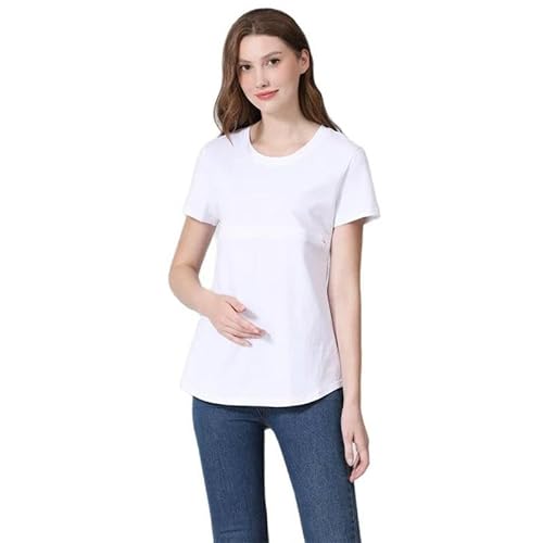 ZQUZEMS Still-Kurzarm Mutterschaftskleidung Stillung Tops Shortsleeve Stillende T -Shirts Für Schwangerschaft von ZQUZEMS