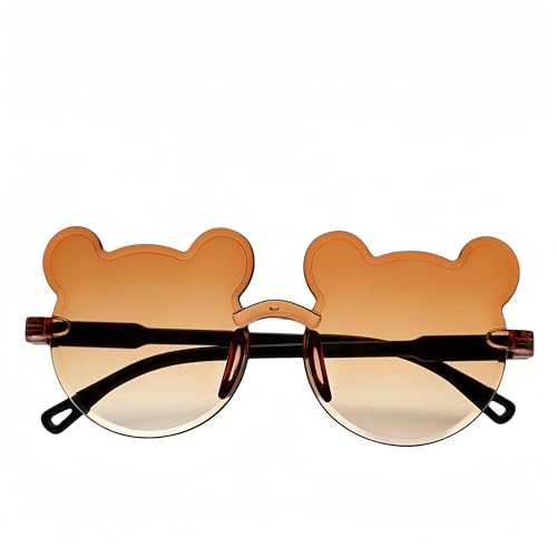 ZQUZEMS des Lunettes De Soleil Trendy Cartoon Brillen Mode Outdoor Kinder Gläser Kinder Sonnenbrillen-2-Weiss von ZQUZEMS