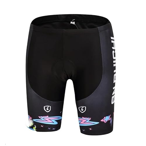 ZSXPBZL Fahrradhose,Fahrradhose Herren Radhosen Frauen-Sommer-Fahrradshorts Outdoor-MTB-Mädchen-Reitfahrrad Kurze Hosen(Shorts 6,M) von ZSXPBZL