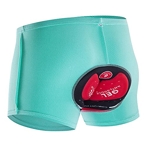 ZSXPBZL Fahrradhose,Fahrradhose Herren Upgrade Radfahren Shorts Radfahren Unterwäsche Gel Pad Stoßdichte Radfahren Unterhose Fahrrad Shorts Bike Unterwäsche(Blue,L) von ZSXPBZL