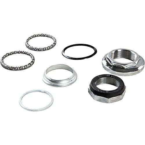 ZÜNDAPP Z700 Steuersatz Fahrrad 1 1/8 Zoll Lenkkopflager 25,4 mm Silber Gewinde Gewindesteuersatz Lagersatz 7-teilig ZÜNDAPP Z700 Steuersatz Fahrrad 1 1/8 Zoll Lenkkopflager 25,4 mm Silber Gewinde Gewindesteuersatz Lagersatz 7-teilig von ZÜNDAPP