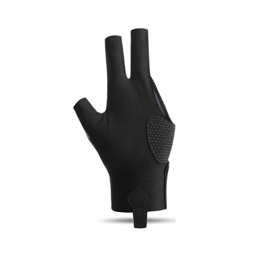 ZUHEGELA Schnell Trocknende, Atmungsaktive Billard-Pool-Handschuhe für Damen/Herren, Linke Hand, Einfach zu Verwenden von ZUHEGELA