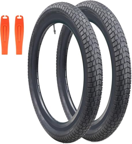 ZUKKA 20 x 2,125 Fahrradreifen 2er Pack 20 Fahrrad Reifen Mantel 57-406 Kinder Fahrradreifen Folding Ersatzreifen Passend für die meisten Kinderfahrräder, BMX-Reifen, Schwarz ZUKKA 20 x 2,125 Fahrradreifen 2er Pack 20 Fahrrad Reifen Mantel 57-406 Kinder Fahrradreifen Folding Ersatzreifen Passend für die meisten Kinderfahrräder, BMX-Reifen, Schwarz von ZUKKA