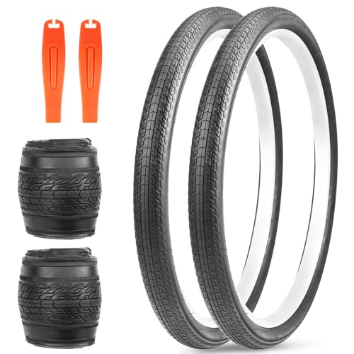 ZUKKA 2er-Pack Faltbarer 24 Zoll Reifen 24x1.75 Mantel Fahrrad Ersatzreifen Klappbarer für Fahrrad,MTB Mountain Ersatz für Mountainbike Kinderfahrrad, Crusier Bike, Commuter Bike ZUKKA 2er-Pack Faltbarer 24 Zoll Reifen 24x1.75 Mantel Fahrrad Ersatzreifen Klappbarer für Fahrrad,MTB Mountain Ersatz für Mountainbike Kinderfahrrad, Crusier Bike, Commuter Bike von ZUKKA