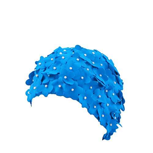 Butterme Modische Handmade Blumenblatt Blumen Entwurf Zwei Schichten Nylon Große Schwimmkappe Wasser Hut für langes Haar Dame Frauen Butterme Modische Handmade Blumenblatt Blumen Entwurf Zwei Schichten Nylon Große Schwimmkappe Wasser Hut für langes Haar Dame Frauen von ZUMUii