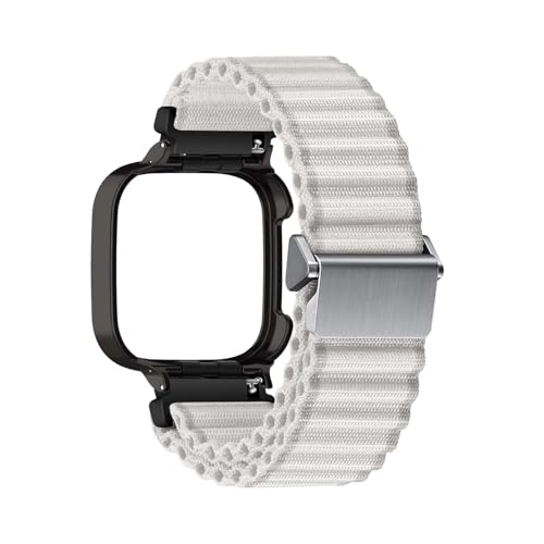 Geflochten Armband Kompatibel mit Redmi Watch 3 Lite Armband Nylon Solo Loop Sport Armbänder für Redmi Watch 3 Lite Ersatzarmband für Damen Herren Sportarmband für Redmi Watch 3 Lite (C,M) von ZUOBNBP