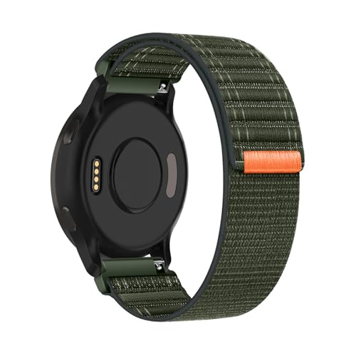 Nylon Armbänder für Garmin Venu/Venu 2 Plus Armband, Elastisches Stoff Atmungsaktiv Verstellbares Sportarmband für Herren Damen Loop Ersatzarmband mit Garmin Venu/Venu 2 Plus Uhrenarmband (B,20mm) von ZUOBNBP