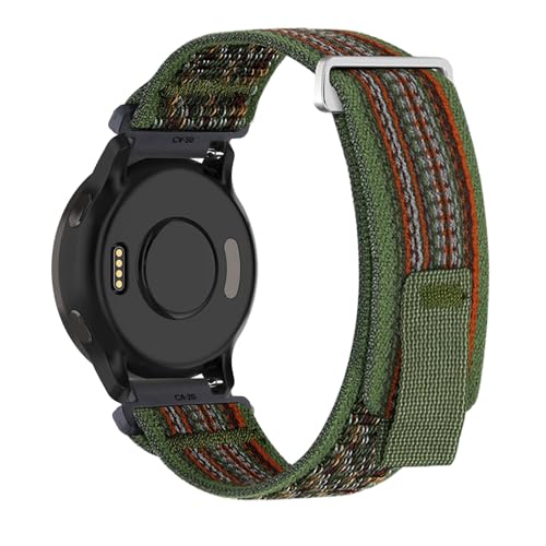 Nylon Armbänder für Garmin Venu 3/Venu 2/Vivoactive 4 Armband, Weich Elastisch Stoff Verstellbare für Damen Herren Sport Ersatzarmband Kompatibel mit Garmin Venu 3/Vivoactive 4 Uhrenarmband (2,22mm) von ZUOBNBP