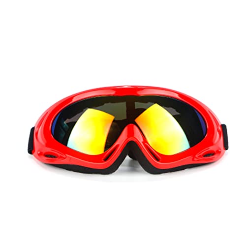 ZUOZUIYQ Brille Motocross-Brille, staubdicht, Winddicht, Fahrrad-Fahrradbrille, faltbar, verstellbar, Skibrille für Schneemobil-Motorrad (1) von ZUOZUIYQ