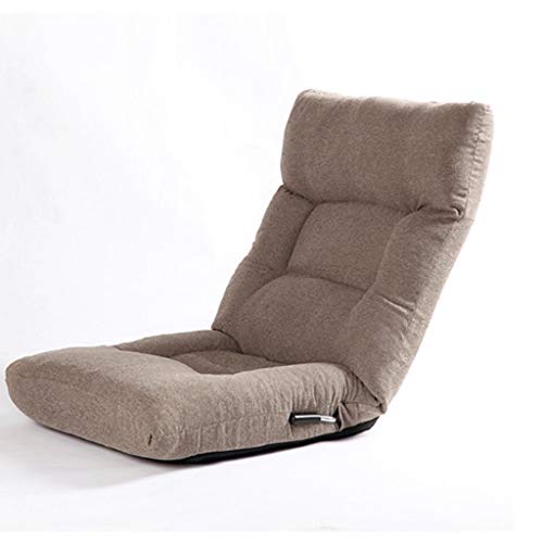 ZUOZUIYQ Lounge-Sessel, Verstellbarer und bequemer Boden-Klappsofa-Stuhl für Zuhause, Wohnzimmer-Möbel, faltbares Japanisches Boden-Lazy-Sofa von ZUOZUIYQ