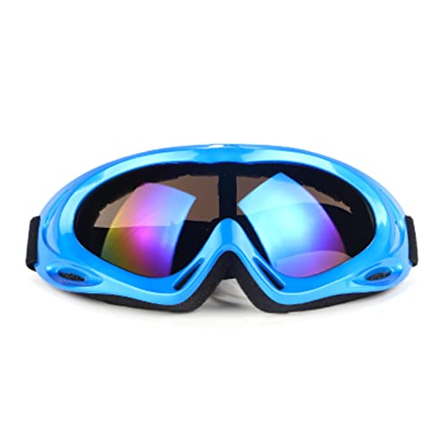 ZUOZUIYQ Motocross-Brille, staubdicht, Winddicht, Fahrradbrille, faltbar, verstellbar, Skibrille für Schneemobil-Motorrad (3) von ZUOZUIYQ