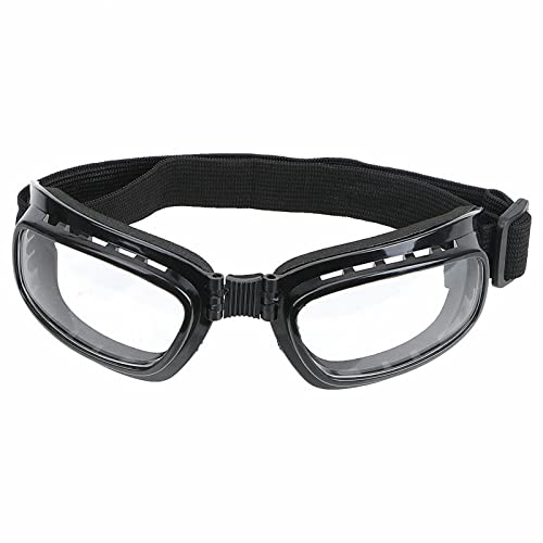 ZUOZUIYQ Schutzbrille, blendfrei, Motocross-Brille, UV-Schutz, Sport-Skibrille, Winddicht, staubdicht, Motocross-Sonnenbrille, Motorradbrille (weiß) von ZUOZUIYQ