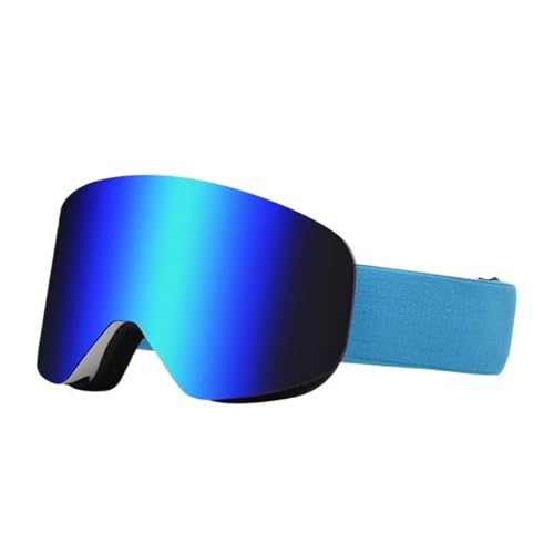 ZUOZUIYQ Skibrille, Winddichte Skibrille, Winter-Skibrille, magnetische Saug-Schneebrille, Brillen, magnetisch, zylindrische Snowboardbrille, Schutzbrille für den Außenbereich (Farbe: 02) (4) von ZUOZUIYQ