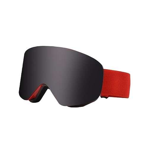 ZUOZUIYQ Skibrille, Winddichte Skibrille, Winter-Skibrille, magnetische Saug-Schneebrille, Brillen, magnetisch, zylindrische Snowboardbrille, Schutzbrille für den Außenbereich (Farbe: 02) (8) von ZUOZUIYQ