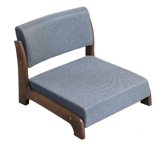 ZUOZUIYQ Tragbarer Bodenstuhl, Stuhl im japanischen Stil mit Rückenlehne, Home Bay Window Lazy Backrest Chair, Meditations-Bodensitzgelegenheit für Wohnzimmer, Schlafzimmer 2 L (J 1) (D 2) von ZUOZUIYQ