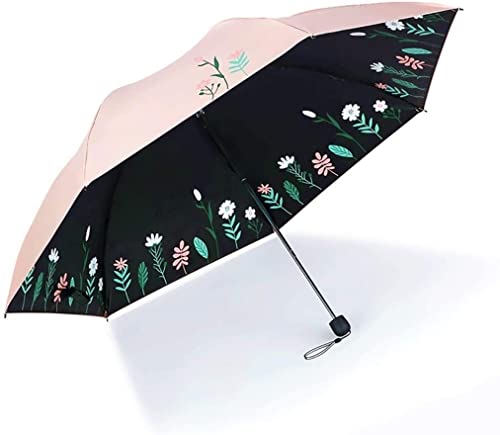 ZUOZUIYQ Winddichter Regenschirm, Starke Regenschirme, kompakter Reise-Regenschirm, UV-Schutz-Regenschirm, Leichter kompakter Kleiner Faltschirm, Regenschirme für Regen von ZUOZUIYQ