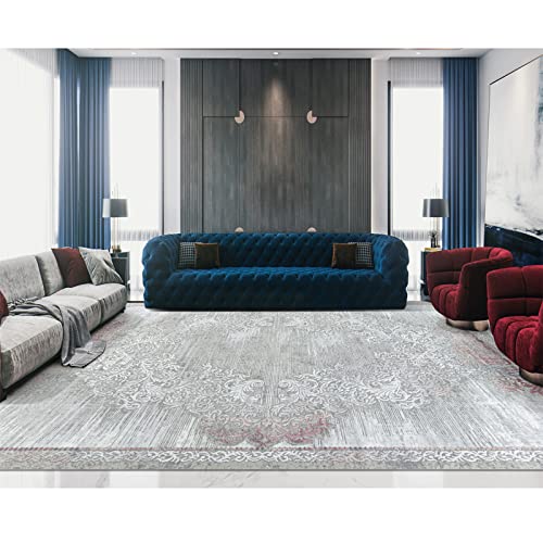 Teppich, superweicher Teppich, äußerst bequeme große Teppiche für Wohnzimmer, Schlafzimmer, zottelige Teppiche für den Innenbereich, moderne Heimdekoration, Bodenteppich (200 cm x 290 cm) Warm as ever von ZURBAQD