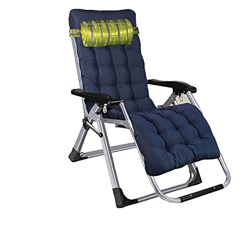 ZURBAQD Zero Gravity Lounge Chair, Zero Gravity Outdoor Chair, klappbare Liegestühle für den Garten, Strand-Lounge-Stuhl für Hof und Terrasse, D Lounge-Stuhl, bequemer Jahrestag Warm as Ever von ZURBAQD