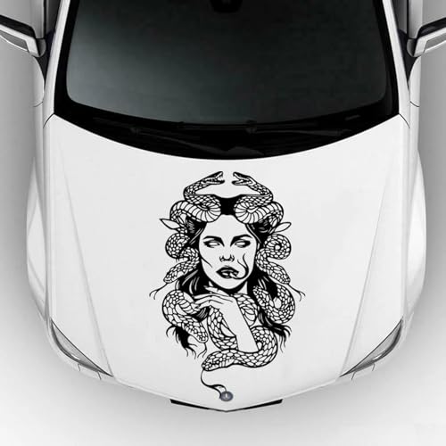 ZWRKB Cartoon Horror Schlange Auto Aufkleber Anime Manga Aufkleber Für Motorhaube Stoßstange Tür Seite Körper Vinyl Dekor von ZWRKB