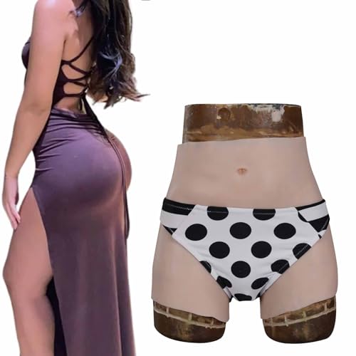 ZWSMS Silikon Panty Big Butt Lifter Hip Enhancer Transgender Höschen für Crossdressing Apparel Male to Female,Color 1,One Size von ZWSMS