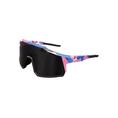 ZXIAGM Sport-Sonnenbrille, UV400, für Herren und Damen, Outdoor-Laufbrille, Angeln, Rennrad, Brille für Fahrräder, Brillengläser (Farbe 13) von ZXIAGM