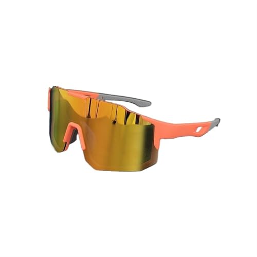 ZXIAGM Sport-Sonnenbrille, UV400, für Herren und Damen, Outdoor-Laufbrille, Angeln, Rennrad, Brille für Fahrräder, Brillengläser (Farbe 9) von ZXIAGM