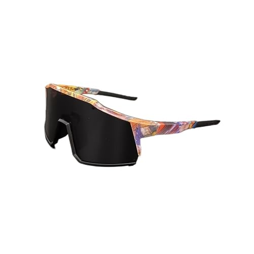 ZXIAGM Sport-Sonnenbrille, UV400, für Herren und Damen, Outdoor-Laufbrille, Angeln, Rennrad, Brille für Herren, für Fahrrad-Brillengläser (Farbe 14) von ZXIAGM