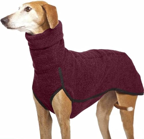 ZXINXIN Neuester mittelgroßer Hundemantel mit hohem Kragen für große Hunde, Haustierkleidung,3XL,Red von ZXINXIN