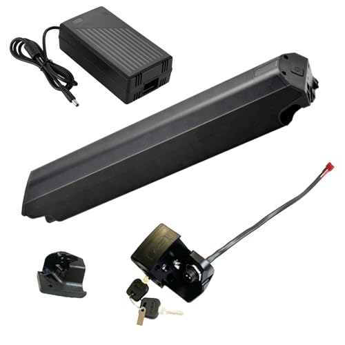 ZXLLAFT Lithiumbatterie 36 V 14 Ah E-Bike-Batterie 36 V 10,4 Ah 11,6 Ah 7,8 Ah Elektroroller-Batterie mit Ladegerät und 2-poligem Anschluss für 250 W - 550 W Motoren,T Plug 36v14ah von ZXLLAFT