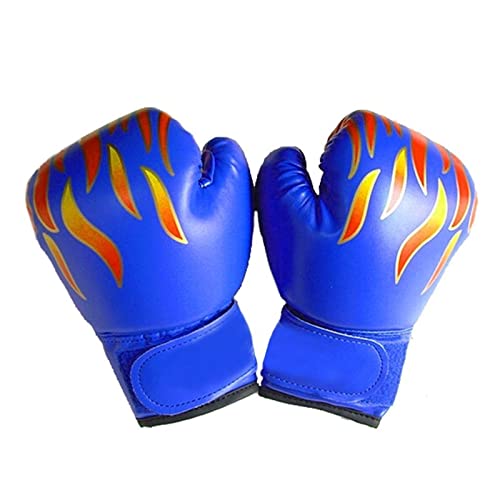 ZXSXDSAX Boxhandschuhe Boxing Gloves Boxing Training PU Kicking Training Fitness Gloves Training Hitting(Blue) von ZXSXDSAX