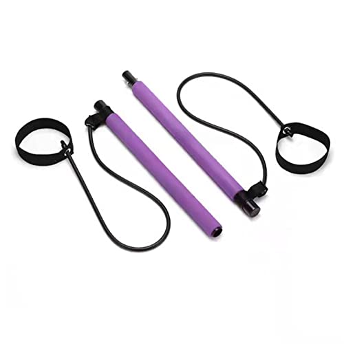 ZXSXDSAX Brust-Expander Yoga Portable Gym Fitness Elastic Band Fitness Resistance Band Fitness Rope Equipment(Purple) von ZXSXDSAX