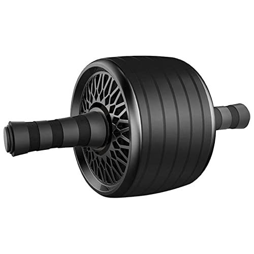 ZXSXDSAX Fitnessgeräte Power Ab Roller Wheel Muscle Exercise Equipment Wheel Abdominal Wheel Ab Roller For Arm Waist Leg Exercise Tools(Black) von ZXSXDSAX