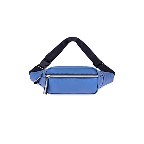 ZXSXDSAX Gürteltasche Crossbody-Tasche für Männer Multifunktions-Anti-Diebstahl-Schulter Messenger Bags männlich wasserdichte Kurzreise Brusttasche Packung(Blue) von ZXSXDSAX