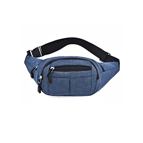 ZXSXDSAX Gürteltasche Männer Taille Tasche Brieftasche Freizeit Mobiltelefon Taille Tasche Oxford Reisen Handytasche Taille Tasche(Blue) von ZXSXDSAX