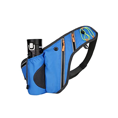 ZXSXDSAX Gürteltasche Mode Männer Multifunktionale Mobiltelefon Zubehör Taschen Frauen Sport Taille Taschen Casual Messenger Bags(Blue) von ZXSXDSAX