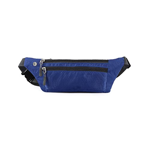 ZXSXDSAX Gürteltasche Mode Taille Tasche Casual Crossbody Brusttasche Handytasche Einstellbare Taille Tasche Hüfte Taille Tasche(Blue) von ZXSXDSAX
