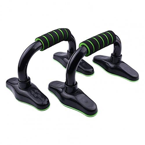ZXSXDSAX Liegestützbrett 1 Pair Push-up Stand Rack Non-Slip Comfortable to Hold Strength Training Ergonomic Workout Stands Push-up Handle Home Exercise(Green) von ZXSXDSAX