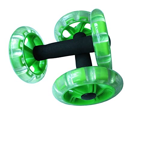 ZXSXDSAX Liegestützbrett Abdominal Round Fitness Combination Mute Multi-function Wheel Abdomen No Noise Abdominal Wheel Roller(Green) von ZXSXDSAX