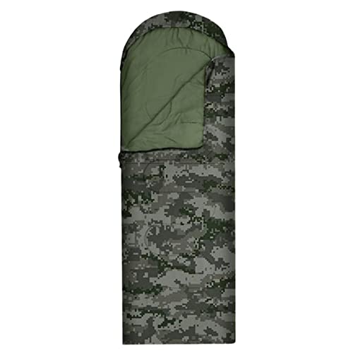 ZXSXDSAX Schlafsäcke Sleeping Bag Ultralight Camping Waterproof Sleeping Bags Thickened Winter Warm Sleeping Bag Adult Outdoor Camping von ZXSXDSAX
