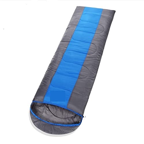 ZXSXDSAX Schlafsäcke Verdickte Outdoor-Schlafsäcke können gespleißt Werden, Frühlings- und Herbst-Siesta-Schlafsäcke erweiterten Campingausrüstung(Blue) von ZXSXDSAX