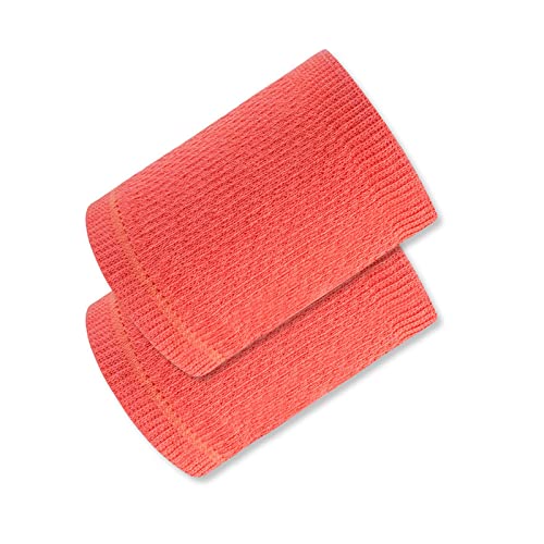 ZXSXDSAX Schweißbänder Wrist Wtrap Cotton Wristband Sweatband Solid Breathable Compression(Dark Pink) von ZXSXDSAX